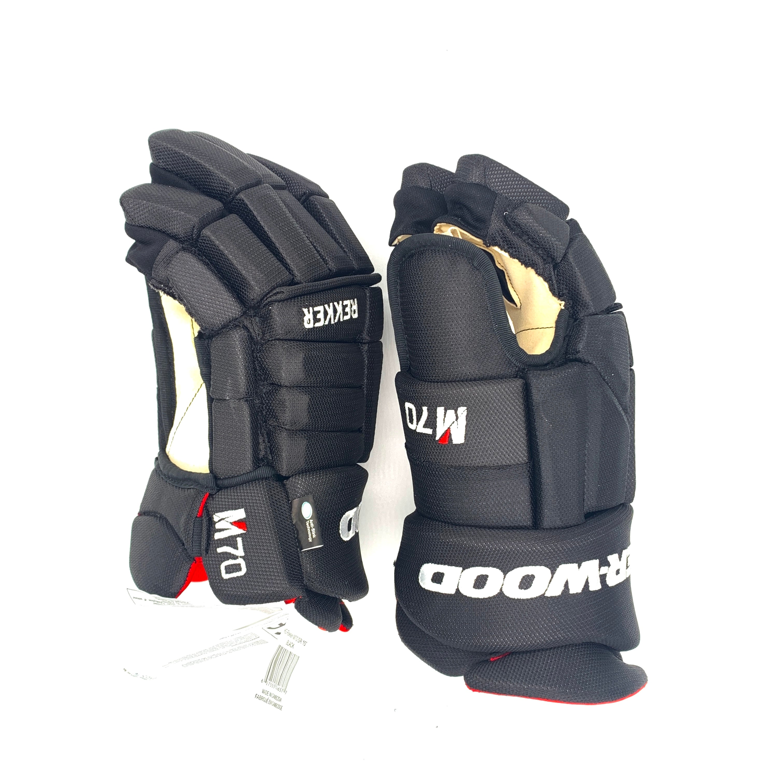 Gant de hockey Sherwood Code Rekker M70 pour senior (noir)